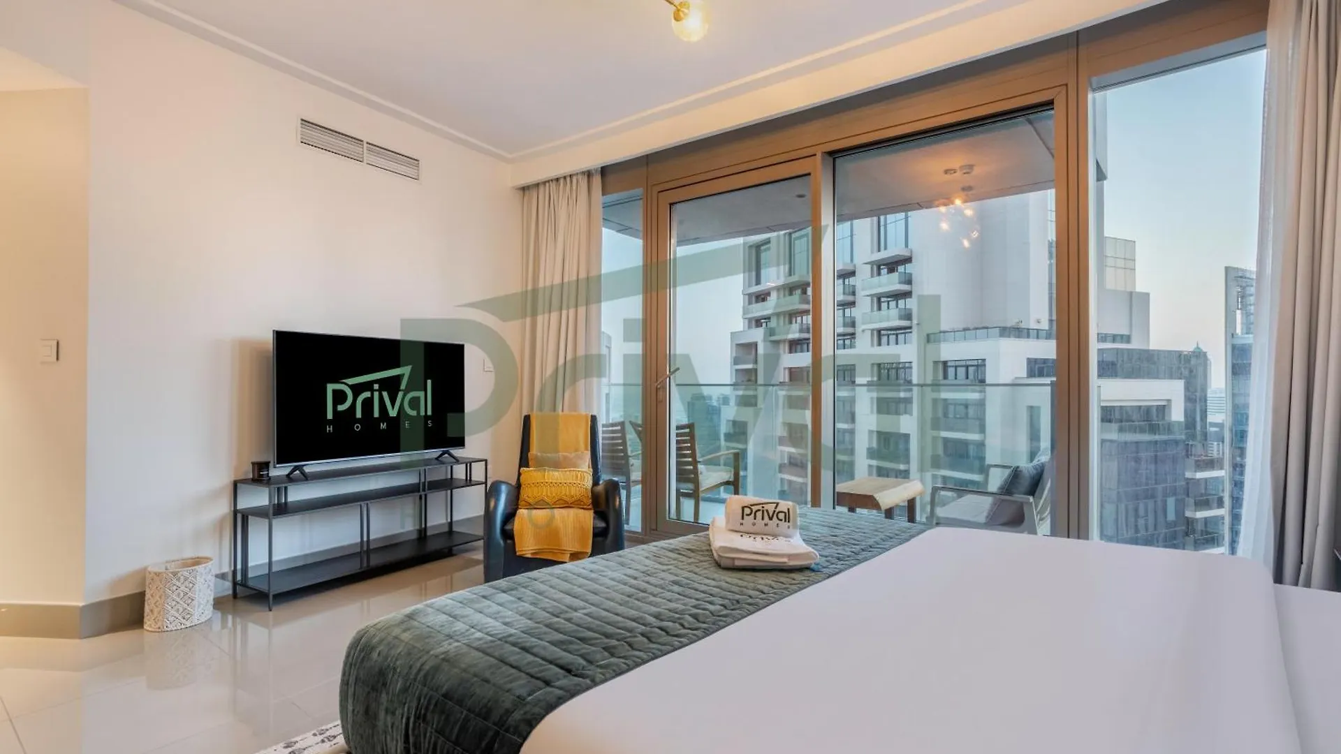 شقة Stunning 2Br Burj Khalifa & Fountain View High Flr دبي